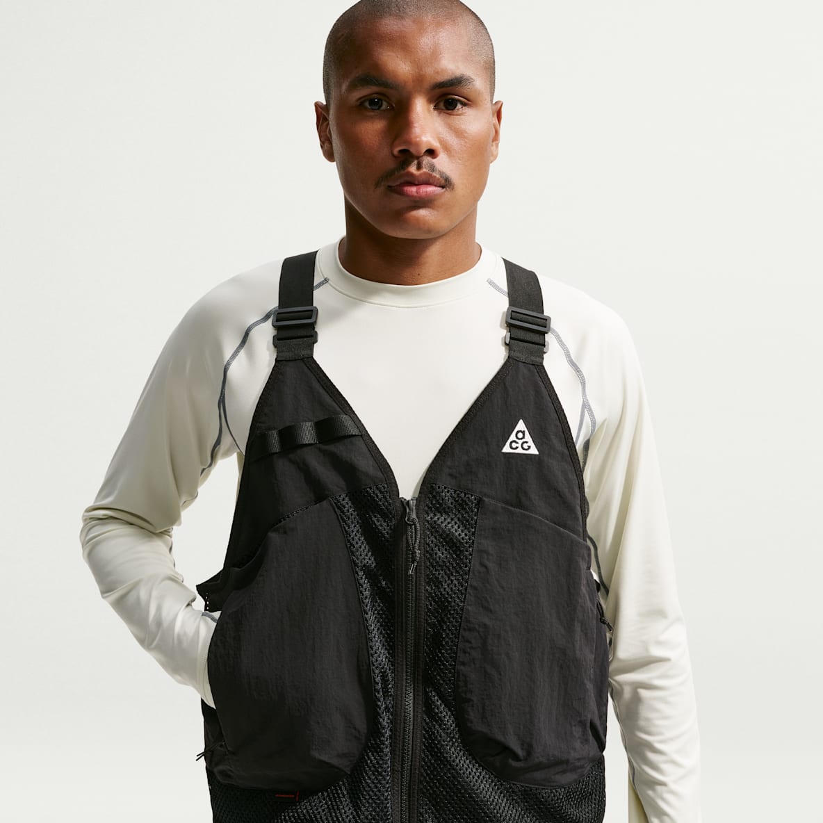 トップス 19ss nike acg nrg nylon mesh vest sullen Unisex Unlined. Nike.com